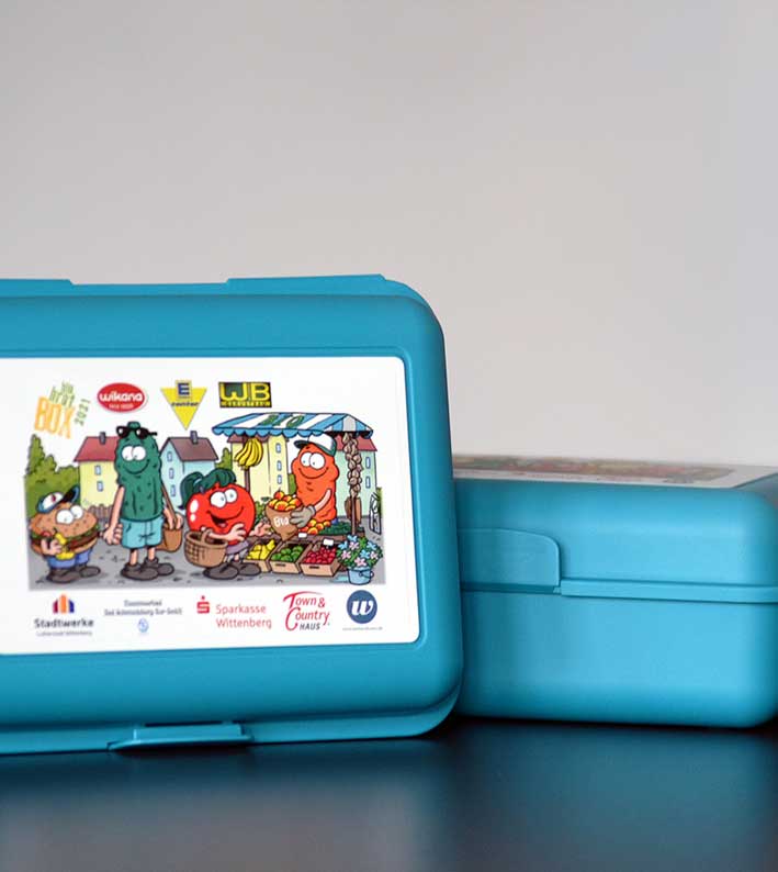 dieses Foto zeigt die Bio Brotbox der Lutherstadt Wittenberg aus dem Jahr 2024